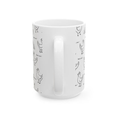 Buck you! Becher