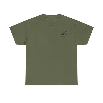 T-shirt de course en coton épais - Unisexe
