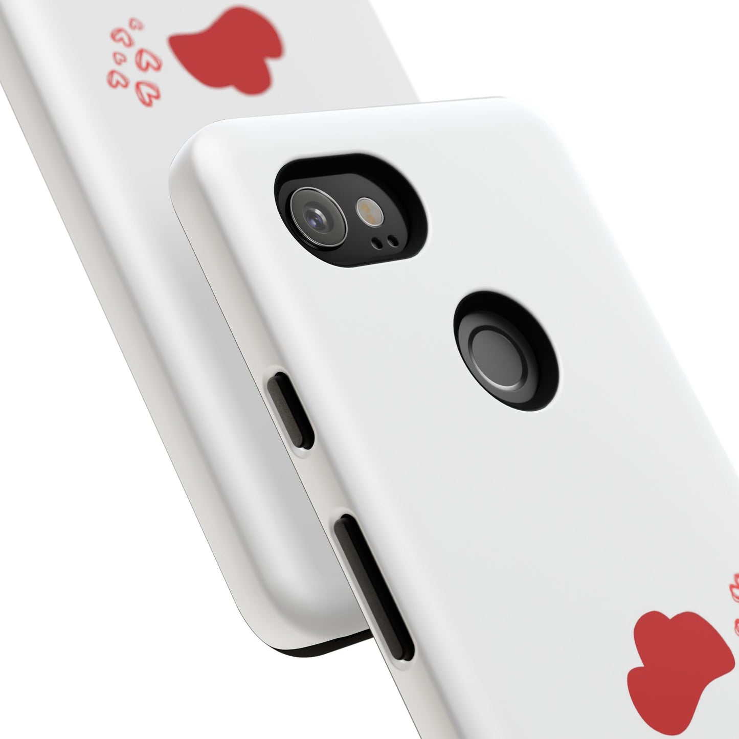 Cute Chicken Phone Case, Tough Cases for Animal Lovers, Valentine's Gift, Farmhouse Decor, Unique Mobile Accessories, Heart Design
