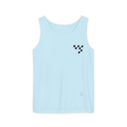 Raceline Holo Inspired Car - Unisex Garment-Dyed Tank Top