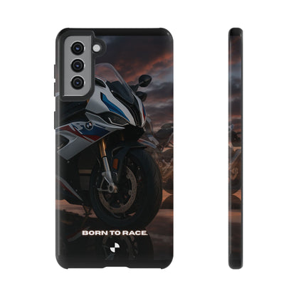 Coque de téléphone pour moto BMW – Design Born to Race