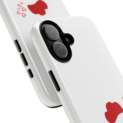 Cute Chicken Phone Case, Tough Cases for Animal Lovers, Valentine's Gift, Farmhouse Decor, Unique Mobile Accessories, Heart Design