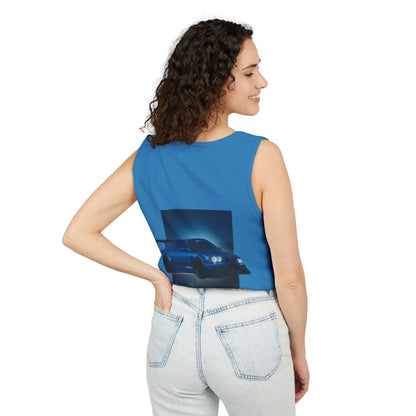 Racing Inspired Unisex Garment-Dyed Tank Top