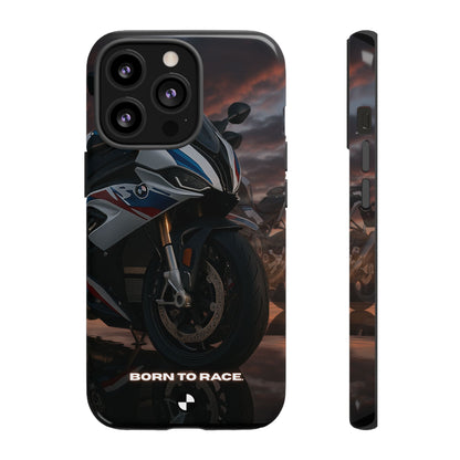 Coque de téléphone pour moto BMW – Design Born to Race