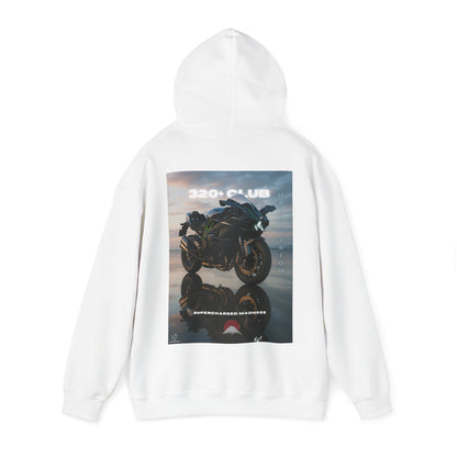 H2R Racing-Inspired Unisex Heavy Blend Hoodie with Graphic Art Design