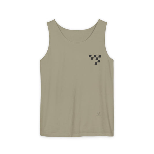Raceline Holo Inspired Car - Unisex Garment-Dyed Tank Top
