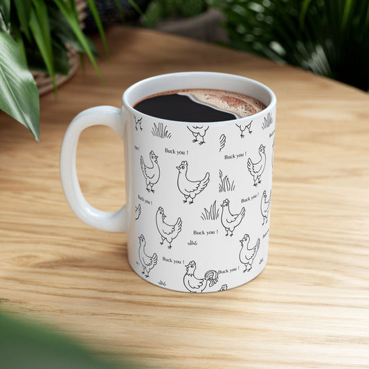 Buck you! Becher