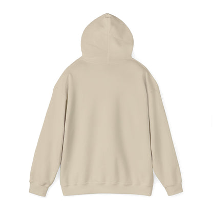 Red Motorcycle Embroidery Minimalist Paper Airplane Hoodie - Unisex Heavy Blend