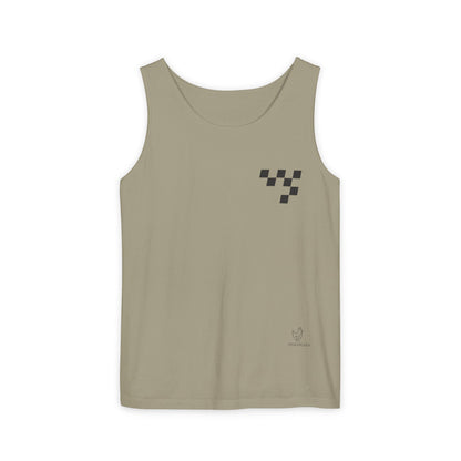 Racing Inspired Unisex Garment-Dyed Tank Top