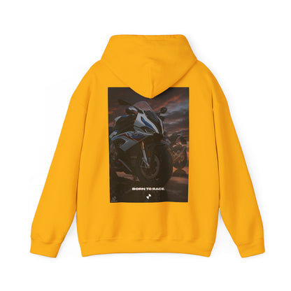 s1000rr Born to Race Unisex Heavy Blend Hoodie - Ideal for Motorcycle Enthusiasts