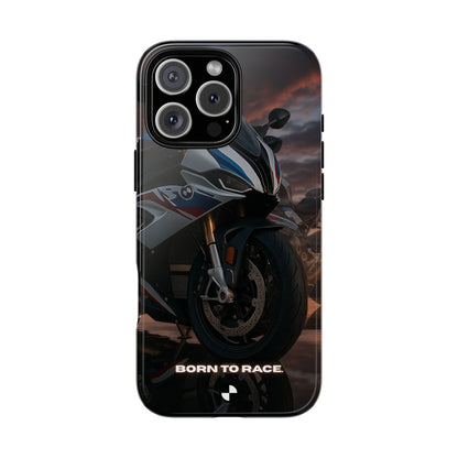 Coque de téléphone pour moto BMW – Design Born to Race