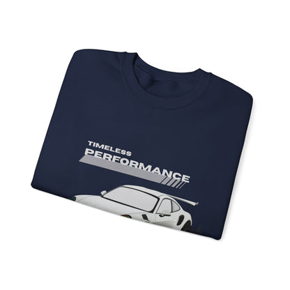 Timeless Performance Sweatshirt, Racing Apparel, Car Enthusiast Gift, Unisex Crewneck, Automotive Style, Gift for Him