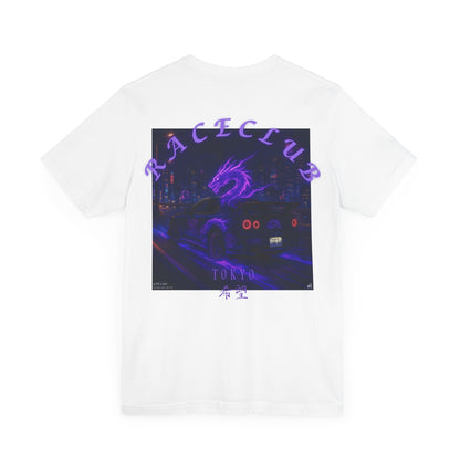 Tokyo Race Club Tee - Retro Japanese Car Art, Unisex Streetwear, Anime Inspired Shirt, Perfect for Car Lovers, Gift for Drivers