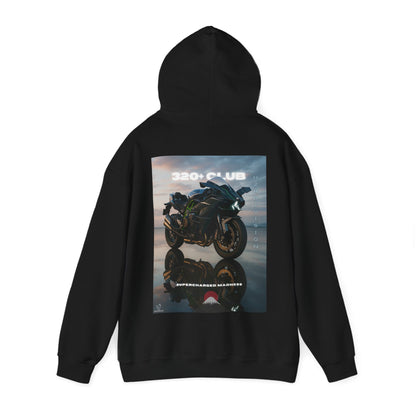 H2R Racing-Inspired Unisex Heavy Blend Hoodie with Graphic Art Design