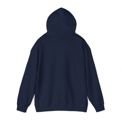 Red Motorcycle Embroidery Minimalist Paper Airplane Hoodie - Unisex Heavy Blend