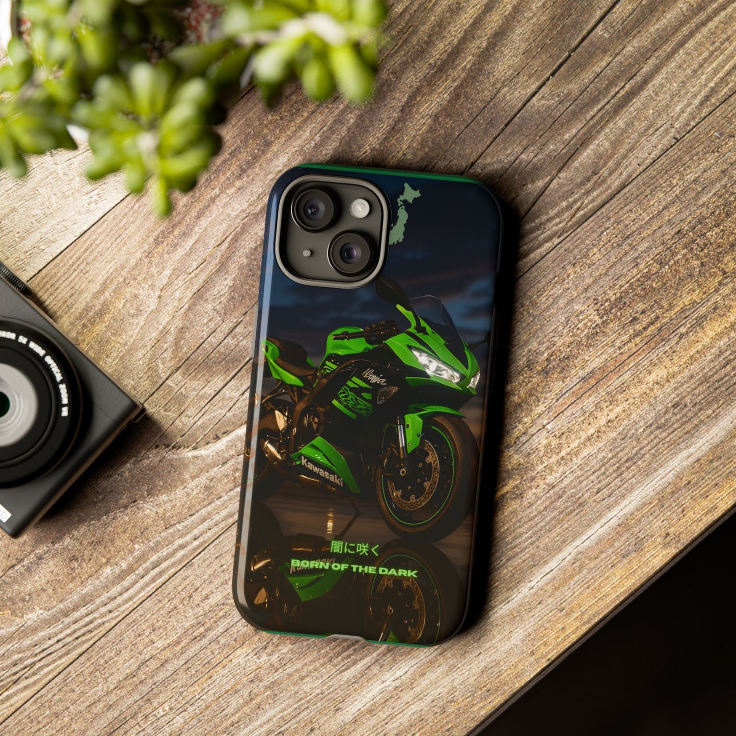Coque de téléphone moto Kawa - Born of the Dark