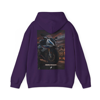 s1000rr Born to Race Unisex Heavy Blend Hoodie - Ideal for Motorcycle Enthusiasts
