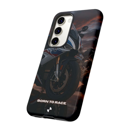 Coque de téléphone pour moto BMW – Design Born to Race
