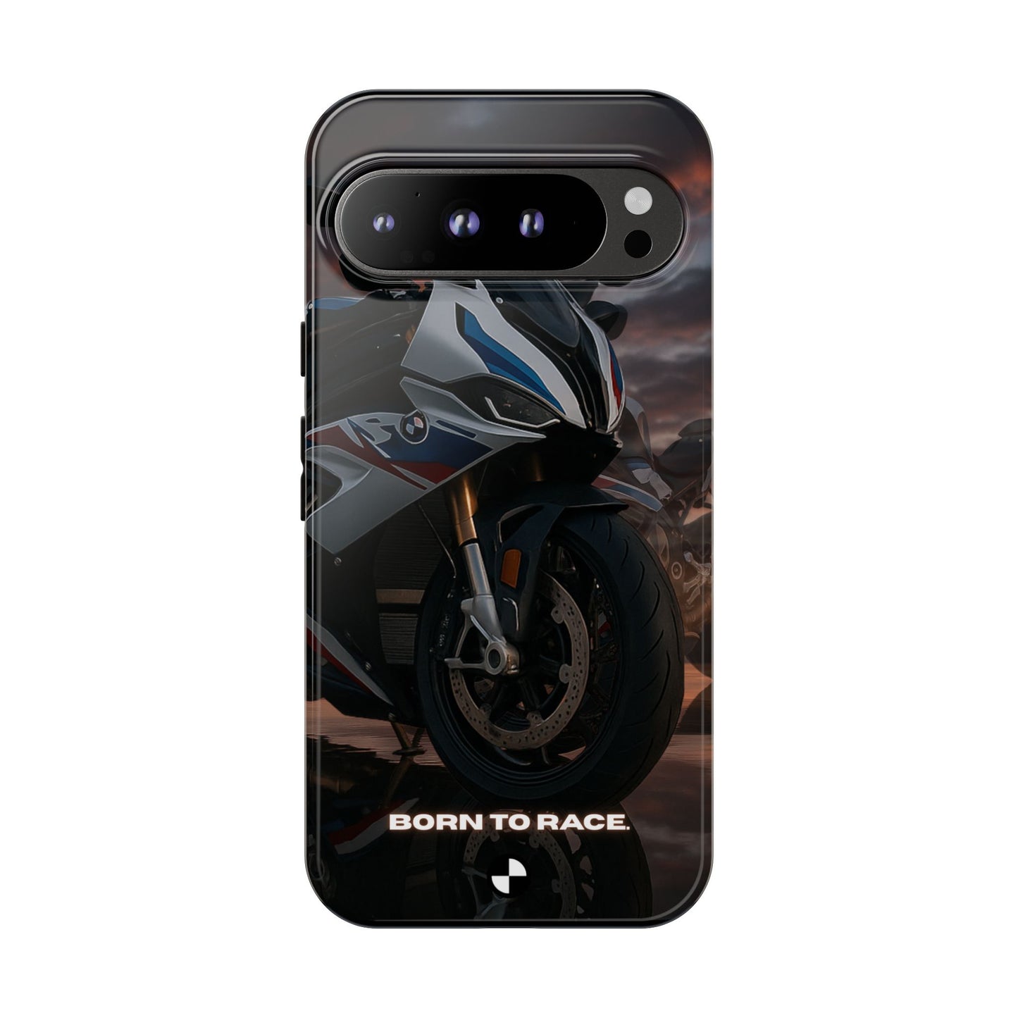 Coque de téléphone pour moto BMW – Design Born to Race