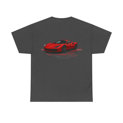 T-shirt Ferrari unisexe - Cadeau pour passionné de voitures classiques, T-shirt vintage, T-shirt pour passionné de course automobile, T-shirt pour passionné de voitures de sport, Graphique automobile