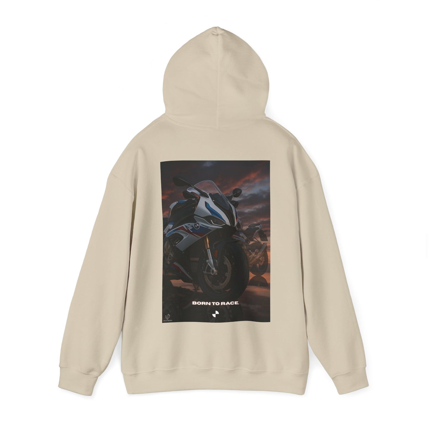 s1000rr Born to Race Unisex Heavy Blend Hoodie - Ideal for Motorcycle Enthusiasts