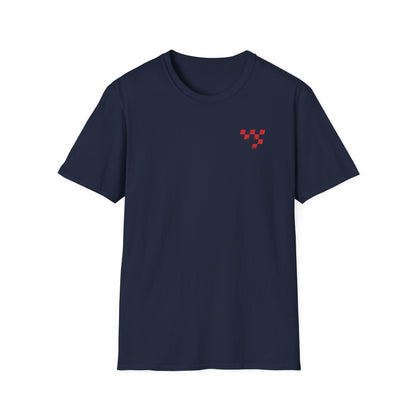 Neon Motorcycle Unisex Softstyle T-Shirt - Streetwear Vibes, Perfect Gift for Bike Enthusiasts