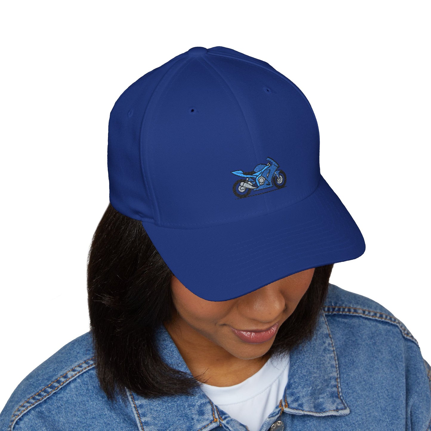 Motorcycle Embroidered Cap - Perfect Gift for Bikers