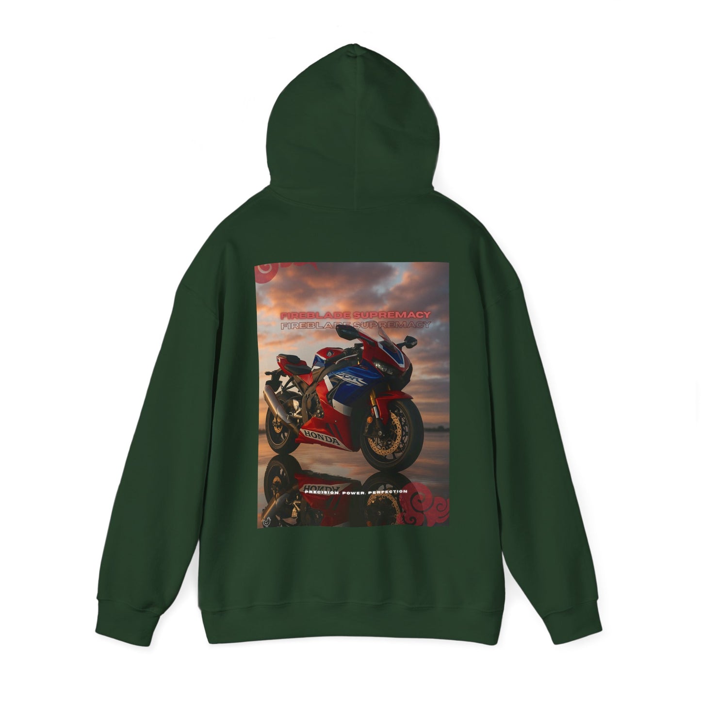 Fireblade Unisex Heavy Blend™ Motorcycle Sweatshirt - Retro Bike Design