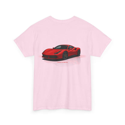 T-shirt Ferrari unisexe - Cadeau pour passionné de voitures classiques, T-shirt vintage, T-shirt pour passionné de course automobile, T-shirt pour passionné de voitures de sport, Graphique automobile