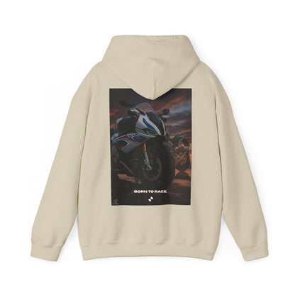s1000rr Born to Race Unisex Heavy Blend Hoodie - Ideal for Motorcycle Enthusiasts