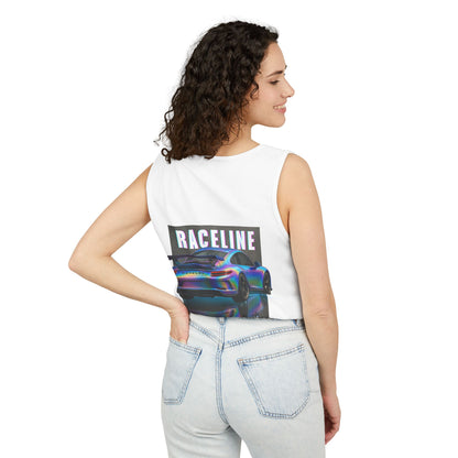 Raceline Holo Inspired Car - Unisex Garment-Dyed Tank Top