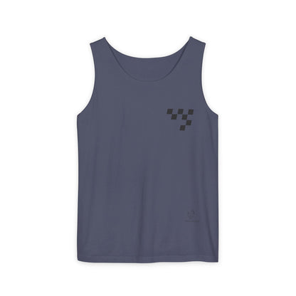 Racing Inspired Unisex Garment-Dyed Tank Top