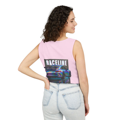 Raceline Holo Inspired Car - Unisex Garment-Dyed Tank Top