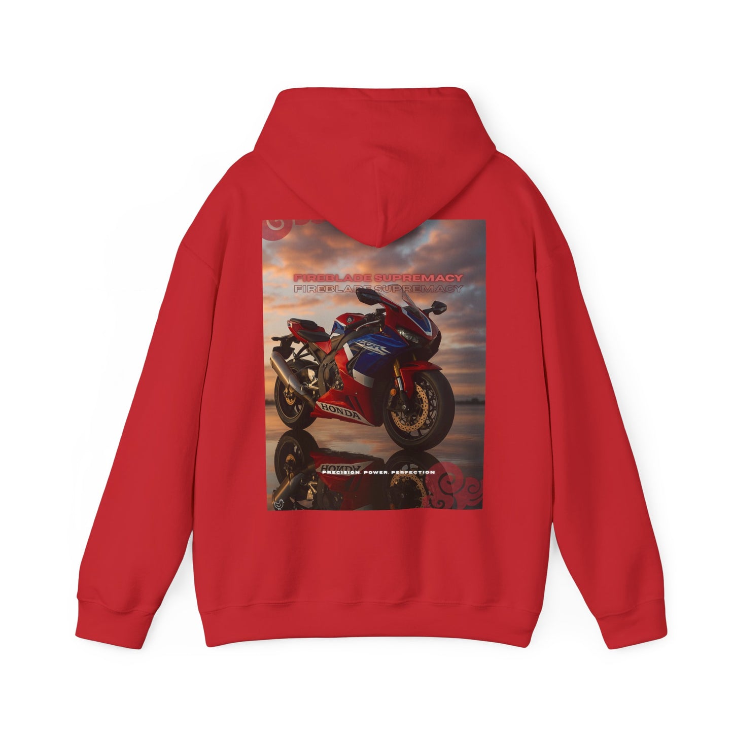 Fireblade Unisex Heavy Blend™ Motorcycle Sweatshirt - Retro Bike Design