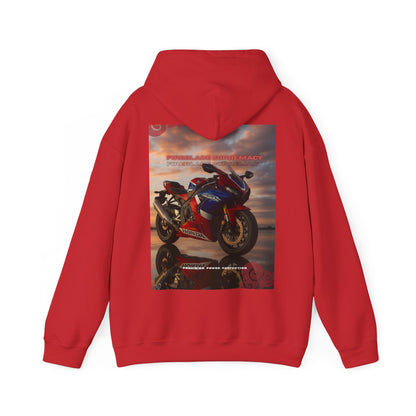 Fireblade Unisex Heavy Blend™ Motorcycle Sweatshirt - Retro Bike Design