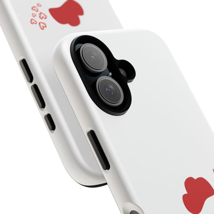 Cute Chicken Phone Case, Tough Cases for Animal Lovers, Valentine's Gift, Farmhouse Decor, Unique Mobile Accessories, Heart Design