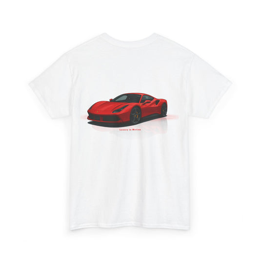 T-shirt Ferrari unisexe - Cadeau pour passionné de voitures classiques, T-shirt vintage, T-shirt pour passionné de course automobile, T-shirt pour passionné de voitures de sport, Graphique automobile