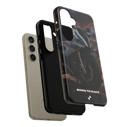 Coque de téléphone pour moto BMW – Design Born to Race