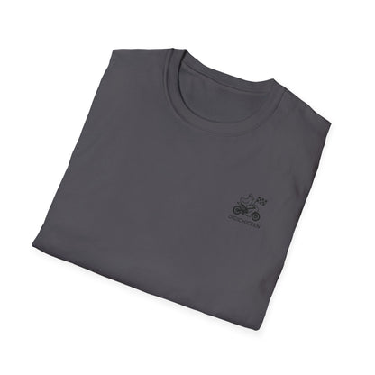 Fireblade Motorcycle Enthusiast Unisex Softstyle T-Shirt - Retro Bike Design