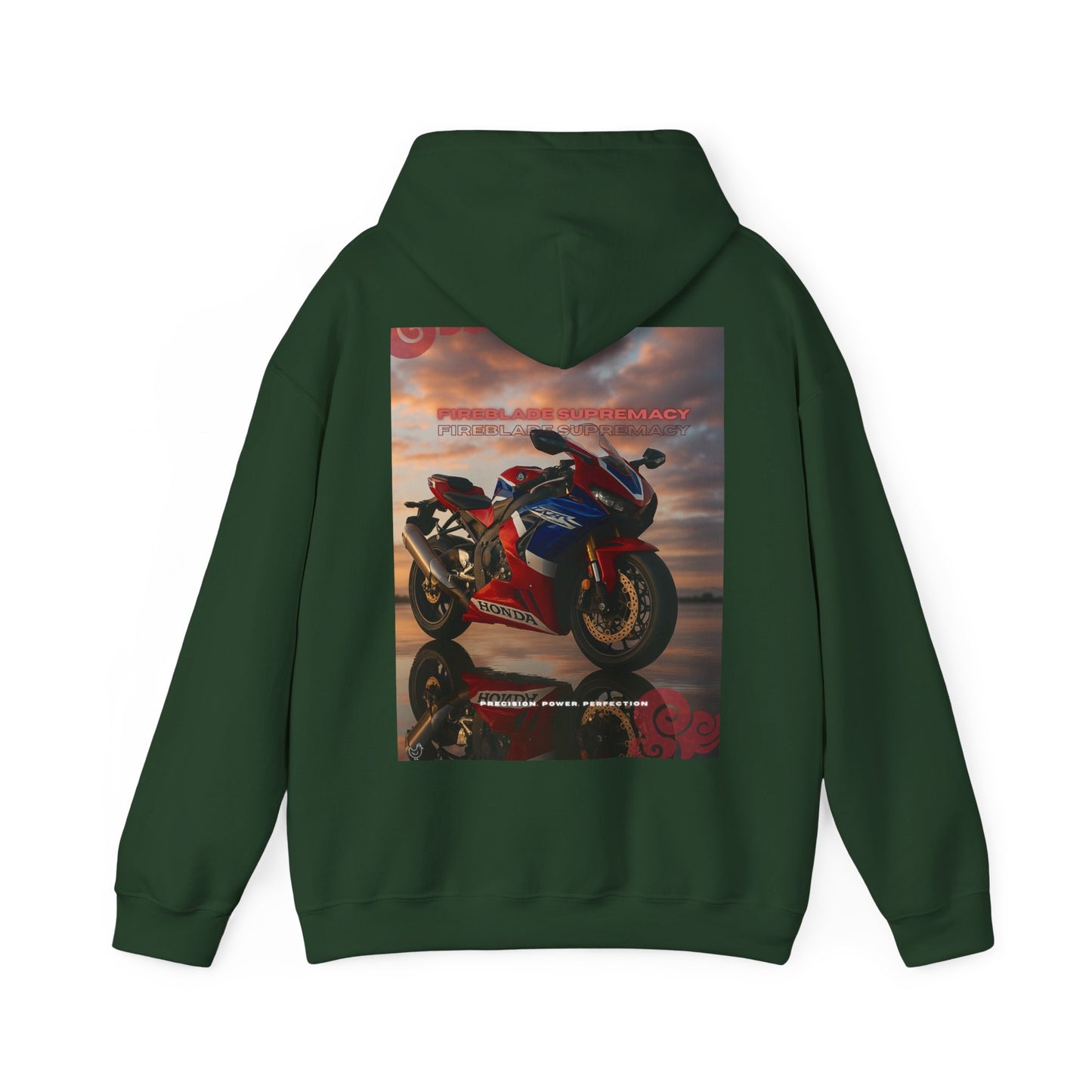 Fireblade Unisex Heavy Blend™ Motorcycle Sweatshirt - Retro Bike Design