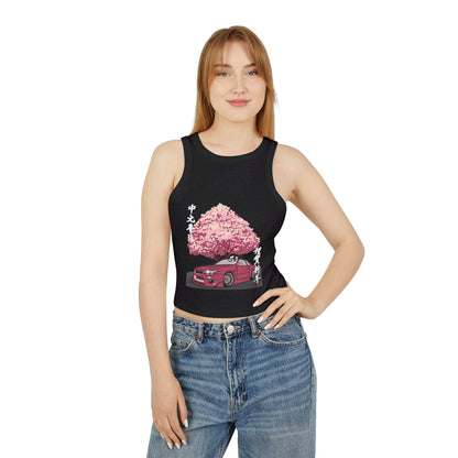 Tokyo Powered Racer Tank Top, Cool Summer Tee, Racing Apparel, Japanese Car Enthusiast Gift, Streetwear Fashion