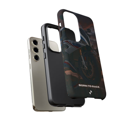 Coque de téléphone pour moto BMW – Design Born to Race