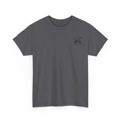 T-shirt de course en coton épais - Unisexe