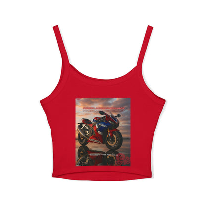 Fireblade Racer Vibes Women's Spaghetti Strap Tank Top