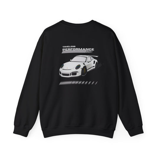 Timeless Performance Sweatshirt, Racing Apparel, Car Enthusiast Gift, Unisex Crewneck, Automotive Style, Gift for Him