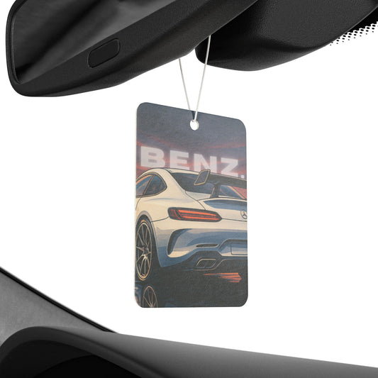 Benz Car Air Freshener - Stylish Automotive Air Freshener with Benz Graphic