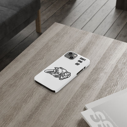 Motorcycle Slim Phone Cases - Shift and Go, Biker Gift, Moto Lover Accessory, Phone Protection, Unique Motorcycle Design