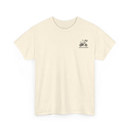 T-shirt de course en coton épais - Unisexe