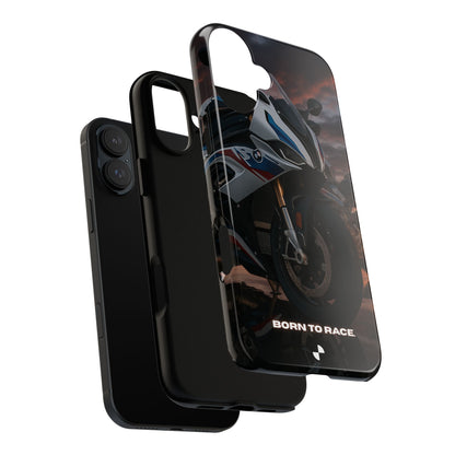 Coque de téléphone pour moto BMW – Design Born to Race