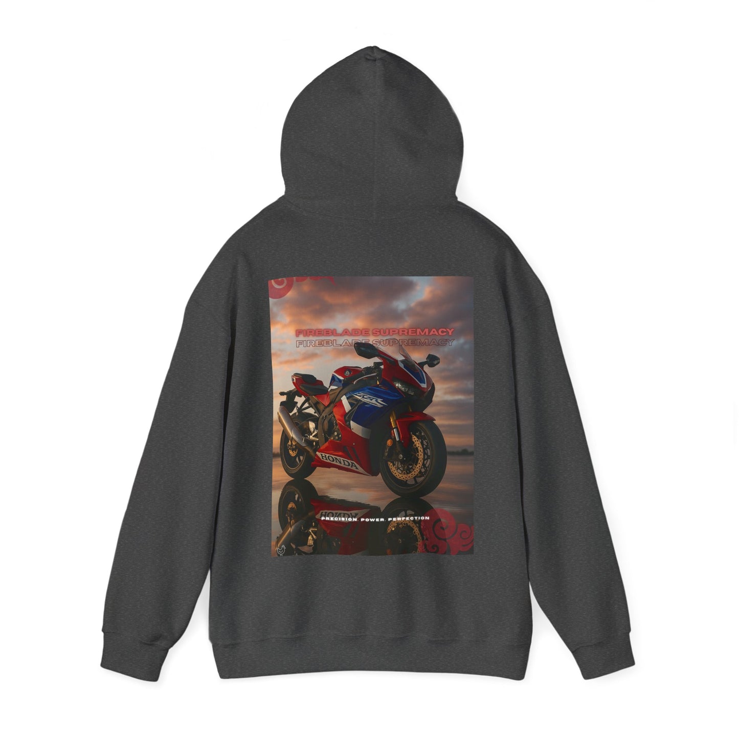 Fireblade Unisex Heavy Blend™ Motorcycle Sweatshirt - Retro Bike Design